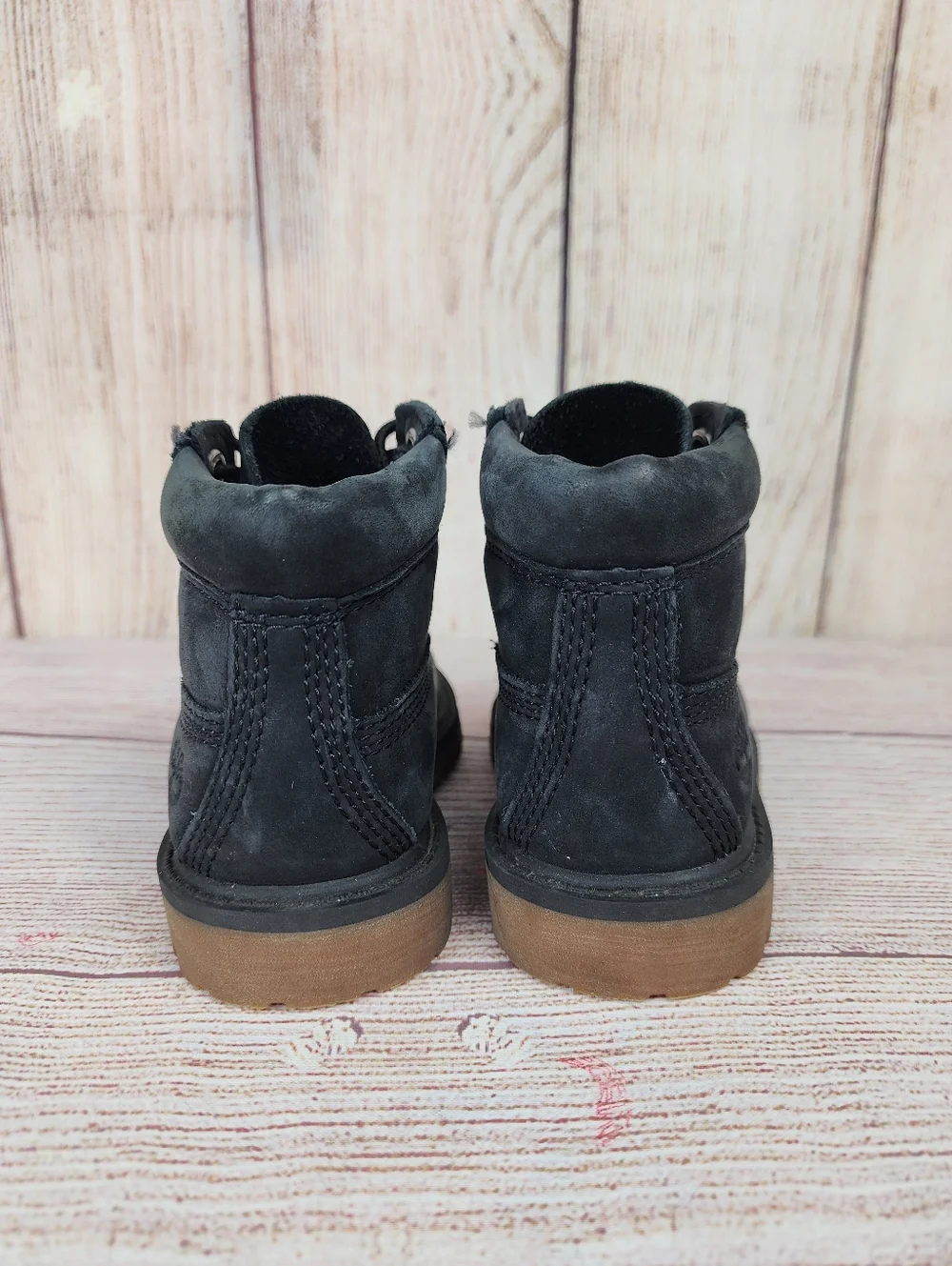 Timberland Waterproof Boots Toddlers Size 6 Premium Nubuck Boys Kids Lace Up
